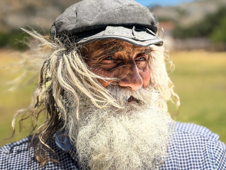 The old greek man from Rhodos